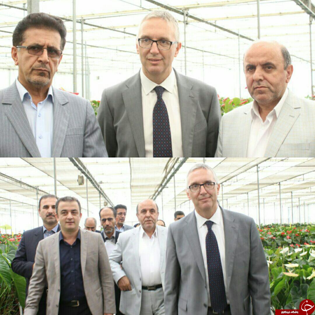 تحکیم روابط ایران وایتالیا با همکاری های تجاری +تصویر