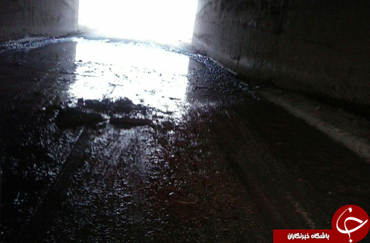 تنها راه گل&zwnj;آلود شهرک واوان + تصاویر