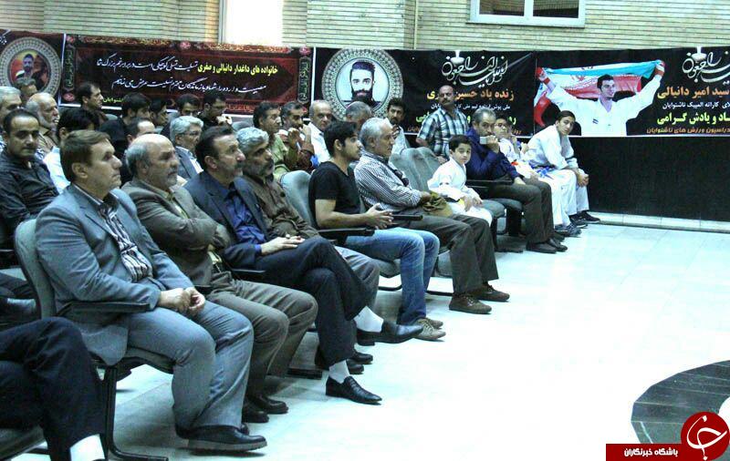 حضور وزیر ورزش و جوانان در مراسم ترحیم دو ملی پوش کاراته ناشنوایان