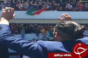 فیلم استقبال با شکوه مردم پرتغال از دید دوربین کریستیانو رونالدو