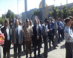 برگزاری اجتماع مردمی مدافعان حریم خانواده در شهرستان خوی