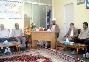 دیدار با امام جمعه بویین زهرا