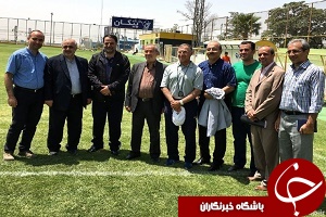 بازدید دبیرکل و اعضای اتحادیه فوتبال از باشگاه پیکان