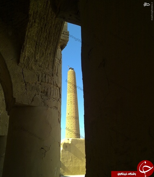 عکس/ پایتخت اشکانیان از فراز قدیمی&zwnj;ترین مسجد ایران