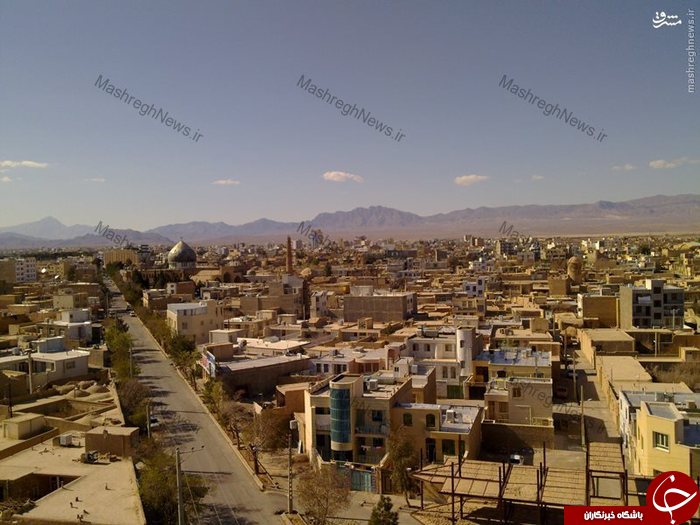 عکس/ پایتخت اشکانیان از فراز قدیمی&zwnj;ترین مسجد ایران