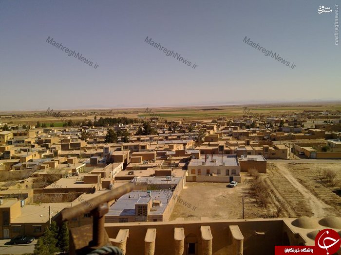 عکس/ پایتخت اشکانیان از فراز قدیمی&zwnj;ترین مسجد ایران
