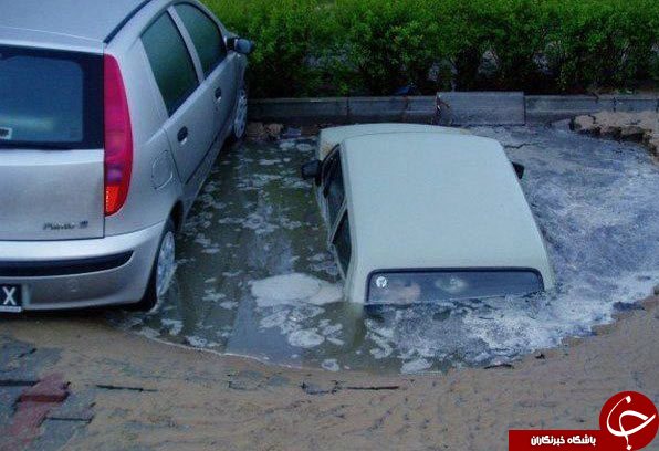 احمقانه&zwnj;ترین حوادث رانندگی +تصاویر