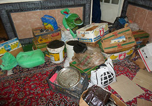معدوم سازی پنج تن لواشک غیربهداشتی در بروجرد