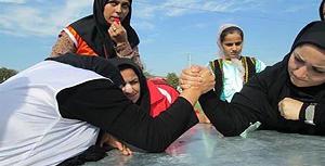 برگزاری اولین دوره مسابقات مچ اندازی ویژه بانوان در استان