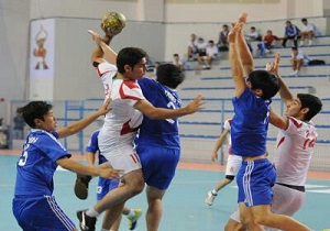 مسابقات هندبال قهرمانی منطقه شش کشور به میزبانی بافق