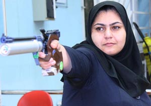 تنهای بانوی المپیکی مازندران در اردوی شانزدهم