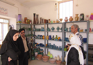 روستای مند گناباد کاندیدای پروژه توسعه صنایع دستی روستایی کشور
