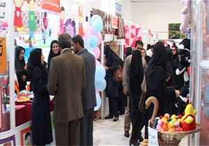 افتتاح بازارچه دستاوردهای جامعه هدف بهزیستی درساری