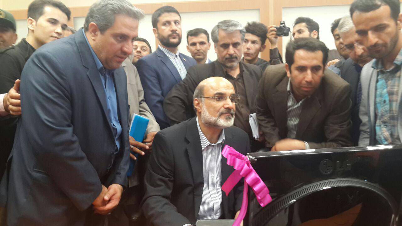 افتتاح ساختمان جدید صدا و سیمای خراسان شمالی با حضور رئیس رسانه ملی