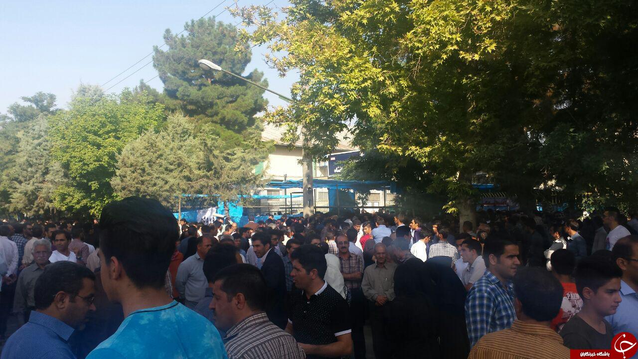 استقبال پرشور کرمانشاهیان از رییس جمهور+ تصاویر