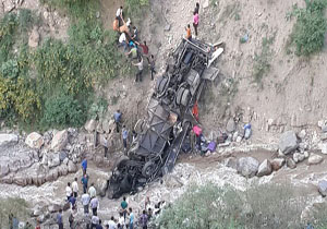 سقوط مرگبار اتوبوس اسکانیا از پل/اداره راه مقصر حادثه شناخته شد