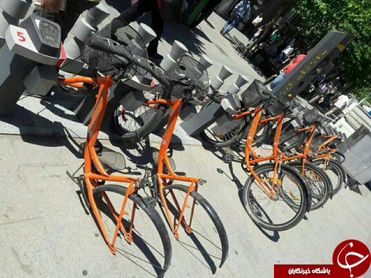 از سرقت چرخ&zwnj;های دوچرخه&zwnj;ها تا تفریح در دل زاینده رود + تصاویر