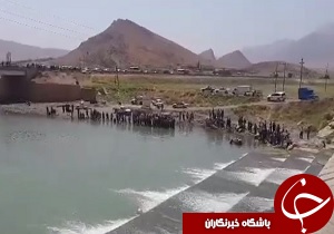 شهروندخبرنگار: لحظه نجات جوان غرق شده از مرگ + فیلم