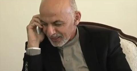 گفت و گوی تلفنی اشرف غنی با نوازشریف