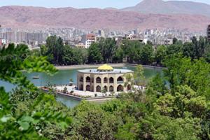 نصب المان تبریز 2018 در پارک بزرگ ائل گلی