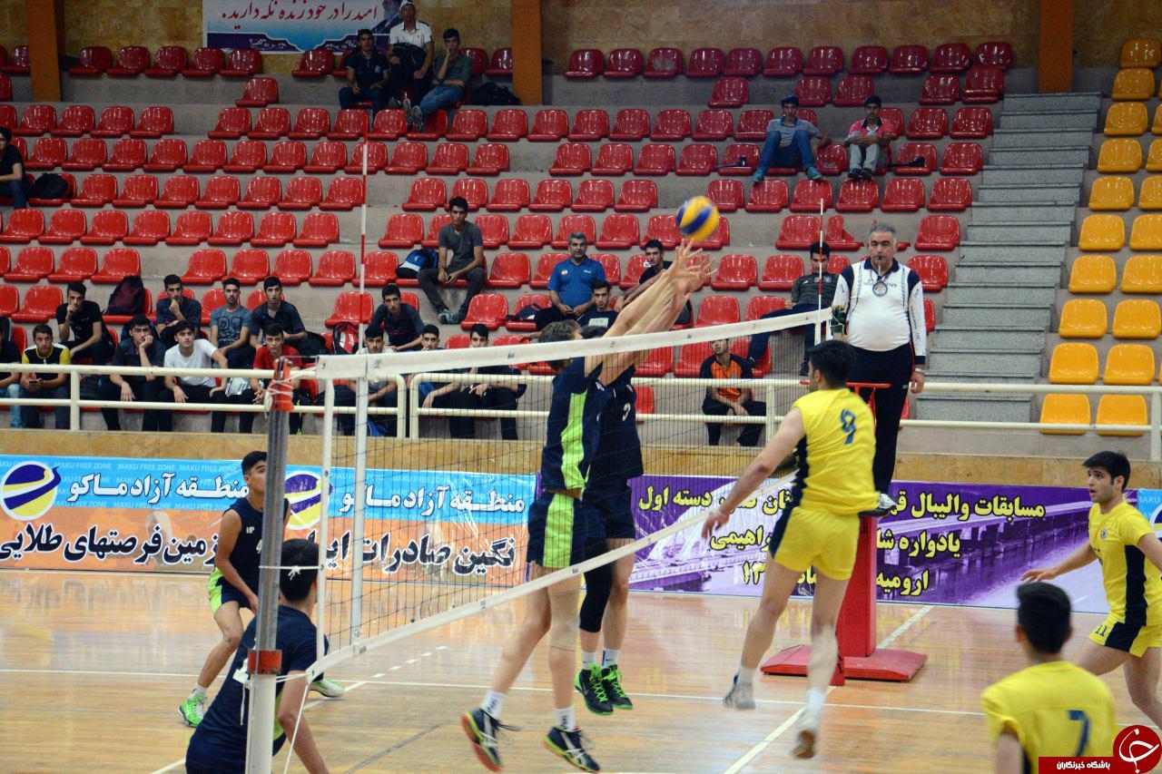 مسابقات والیبال قهرمانی نوجوانان کشور