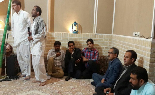 دیدار امام جمعه یزد با کاروان پیاده زیارت امام رضا(ع)+تصویر