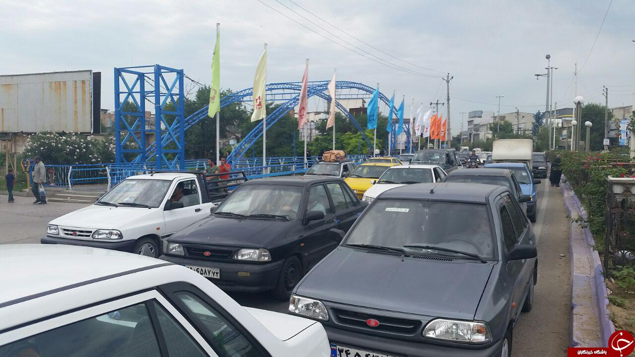 بازگشایی کمربندی نکا تا امشب+تصویر