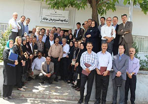 قدردانی از بازنشستگان شبکه بهداشت و درمان مهاباد