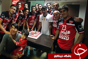 جشن تولد مهدی طارمی در باشگاه پرسپولیس + فیلم
