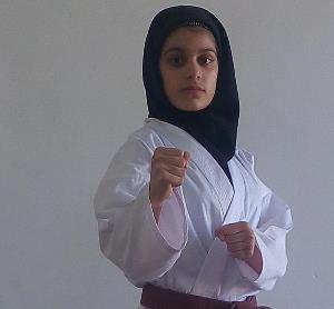 اعزام بانوی کاراته کا بافقی به مسابقات انتخابی تیم ملی