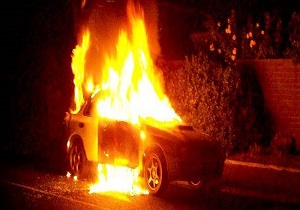 آتش زدن خودرو براي دريافت خسارت از بيمه