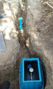 اتمام عملیات کنتور گذاری روستای  هق  اشنویه