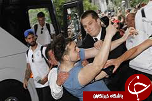 حمله به بازیکنان رئال + فیلم