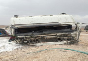 راننده خواب آلود کار دست خودش داد