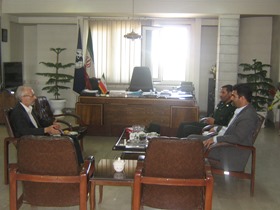 دیدار رئیس سازمان بسیج کارمندان استان با مدیر کل ثبت احوال آذربایجان غربی