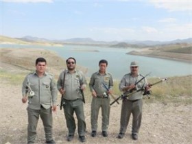 دستگیری متخلفین صید غیر مجاز در سد بارون "منطقه آزاد ماکو"
