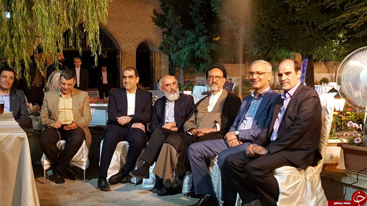 ضیافت افطار وزیر بهداشت با طعم جشن تولد دکتر یونس شکرخواه+عکس
