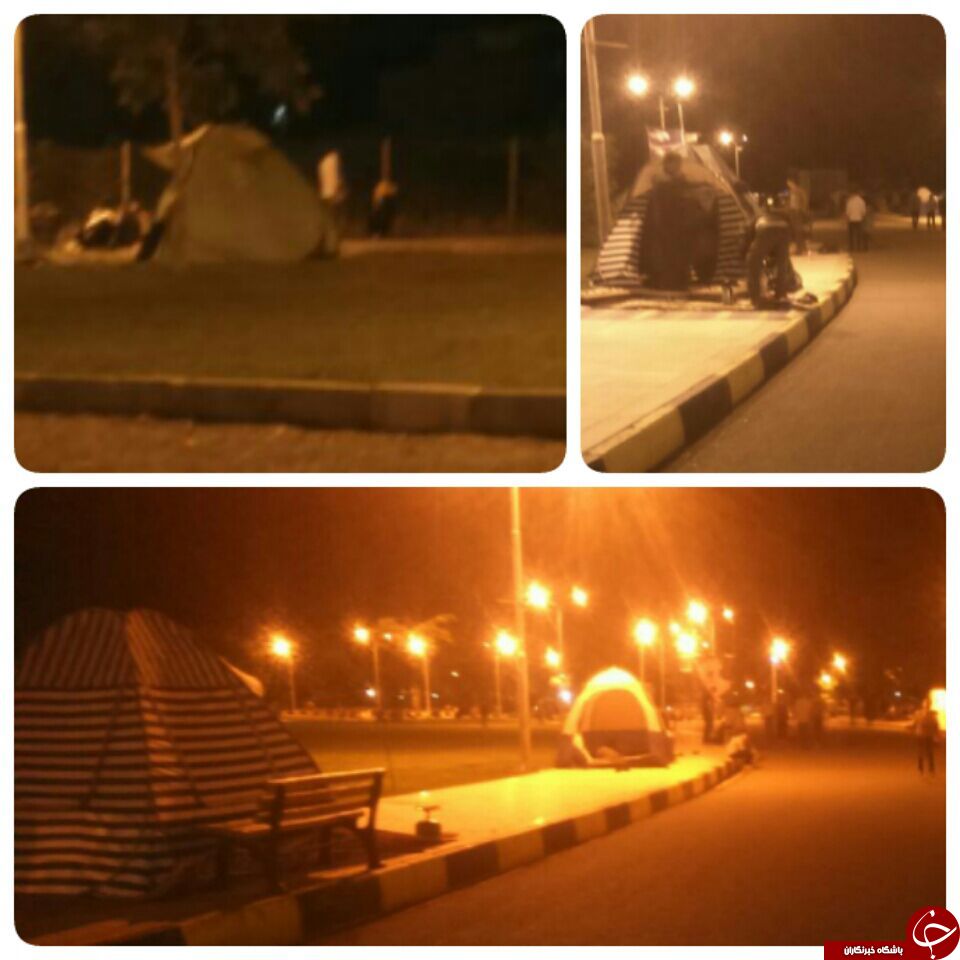 آذربایجان غربی در ١٠ ساعت ٢٩ بار لرزید/ برپایی چادر و اسکان در پارک&zwnj;ها و فضاهای باز + تصاویر
