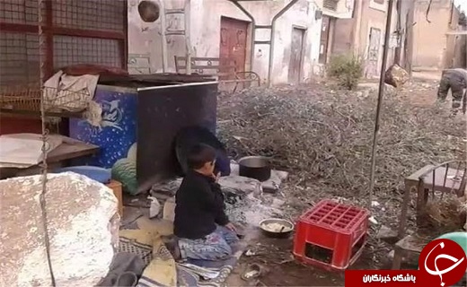 سفره&zwnj;های افطار فوعه و کفریا در محاصره تروریست&zwnj;ها + تصاویر