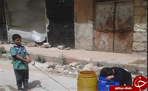 سفره&zwnj;های افطار فوعه و کفریا در محاصره تروریست&zwnj;ها + تصاویر