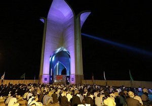 مراسم احیای شب‌های قدر در تپه نورالشهدا