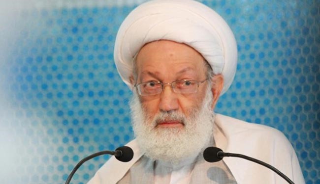 ادامه تحصن بحرینی ها مقابل خانه شيخ عيسی قاسم