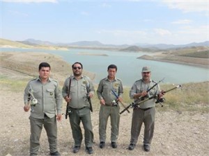 دستگیری متخلفین صید غیر مجاز در سد بارون منطقه آزاد ماکو