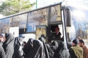 اعزام قرآن آموزان شهرستان زیرکوه به اردوی زیارتی