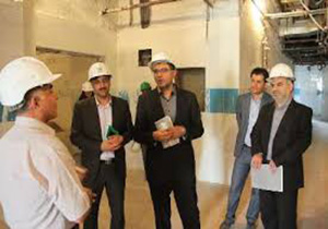 پیشرفت 75  درصدی بیمارستان آیت الله بروجردی