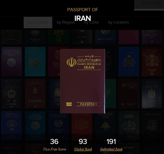 در این وبسایت، ارزش گذرنامه کشورتان را بسنجید+ لینک و فهرست