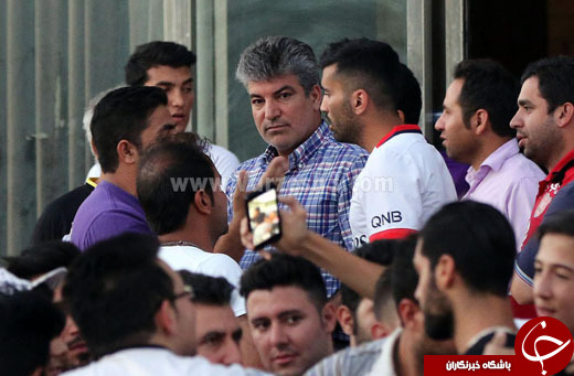 درگیری لفظی در تمرین پرسپولیس +تصاویر