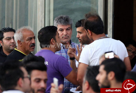 درگیری لفظی در تمرین پرسپولیس +تصاویر
