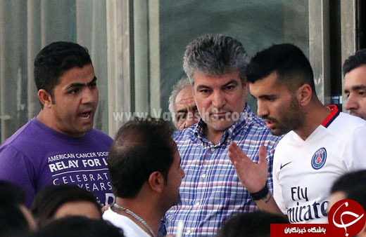 درگیری لفظی در تمرین پرسپولیس +تصاویر