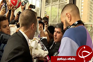 استقبال فوق العاده هواداران از بازیکنان رئال مادرید + فیلم